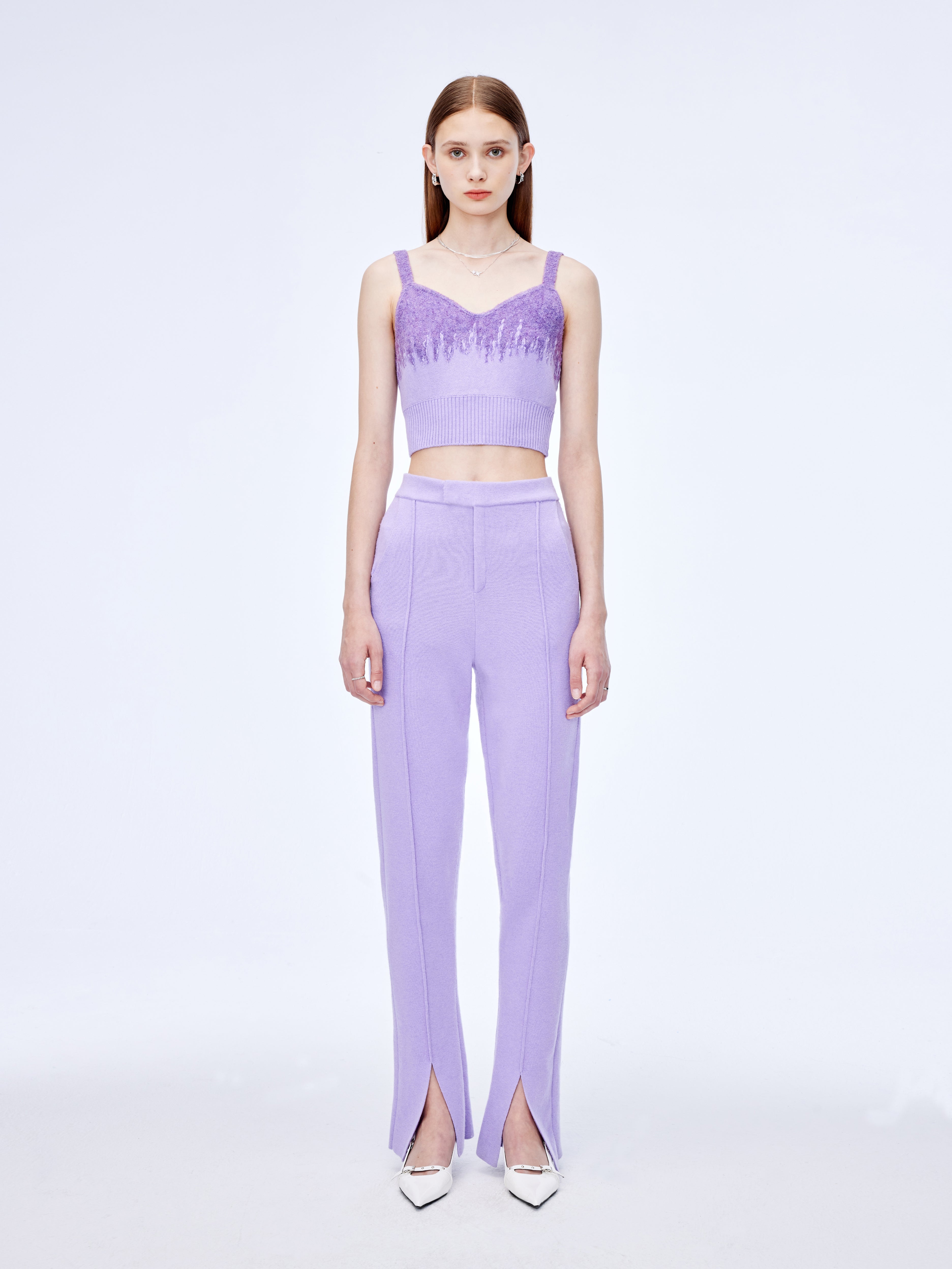 Camiseta sin mangas con cuello en V