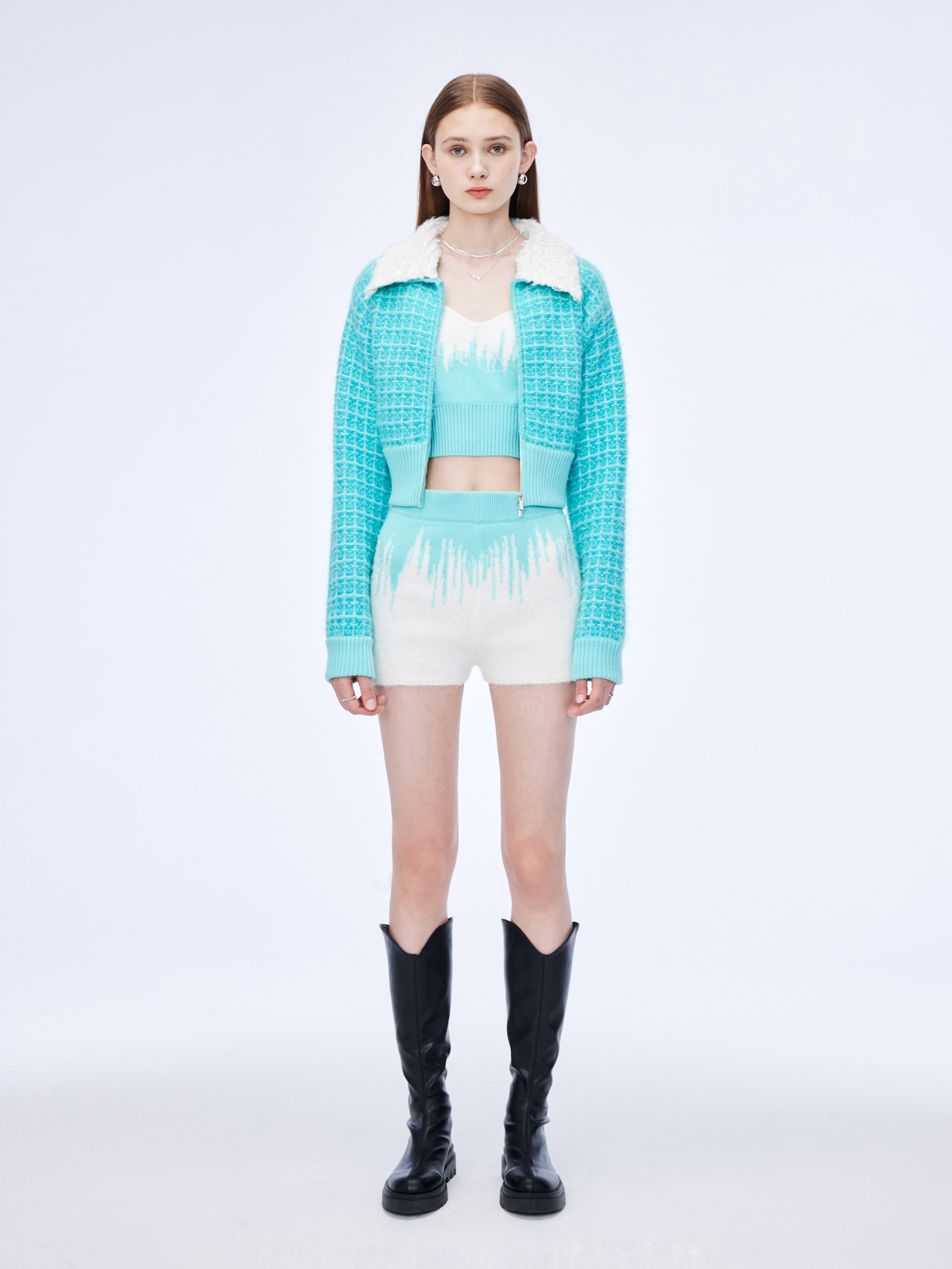 Detachable Double-layer Collar Jacket