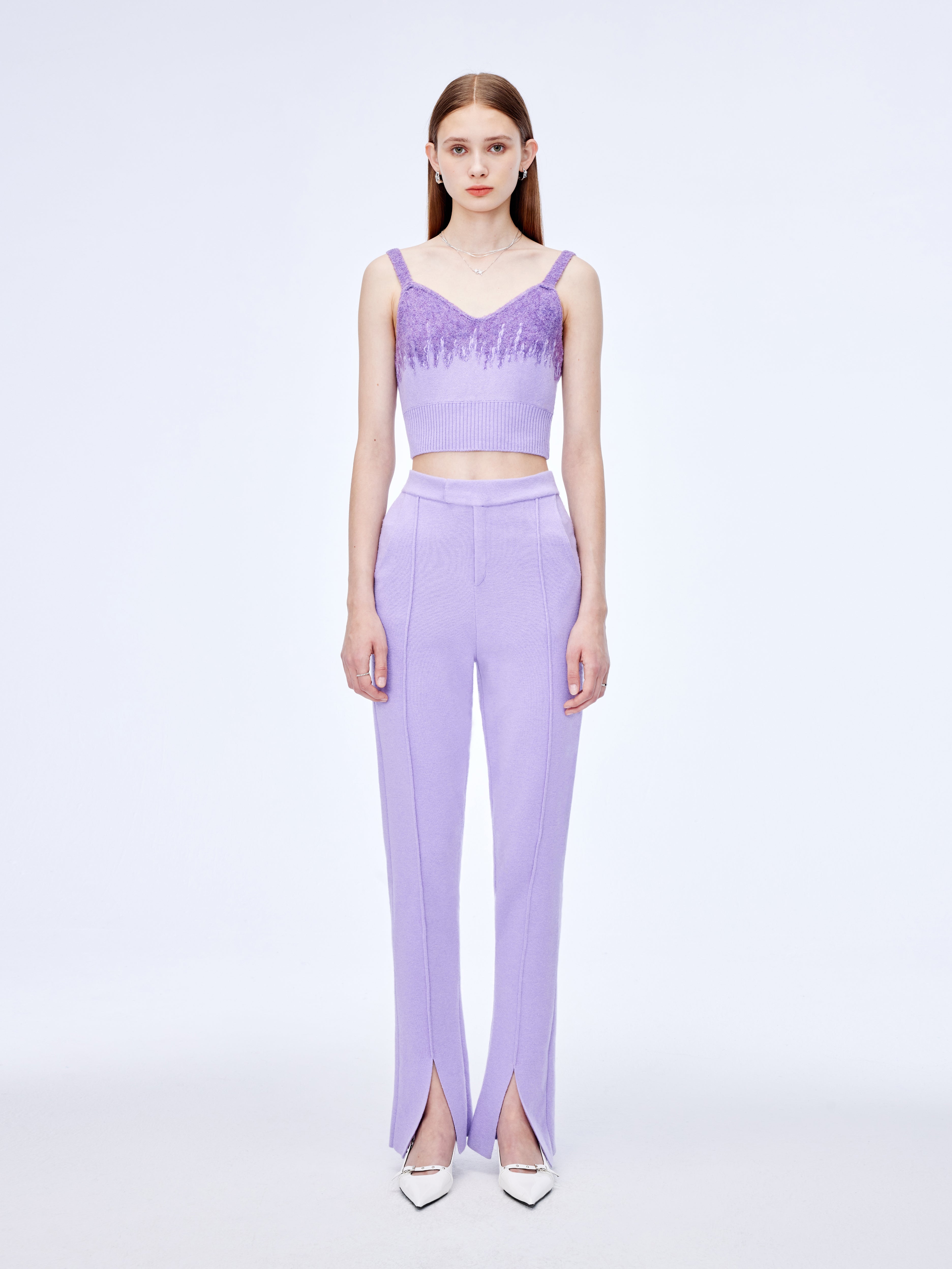 Straight-leg trousers