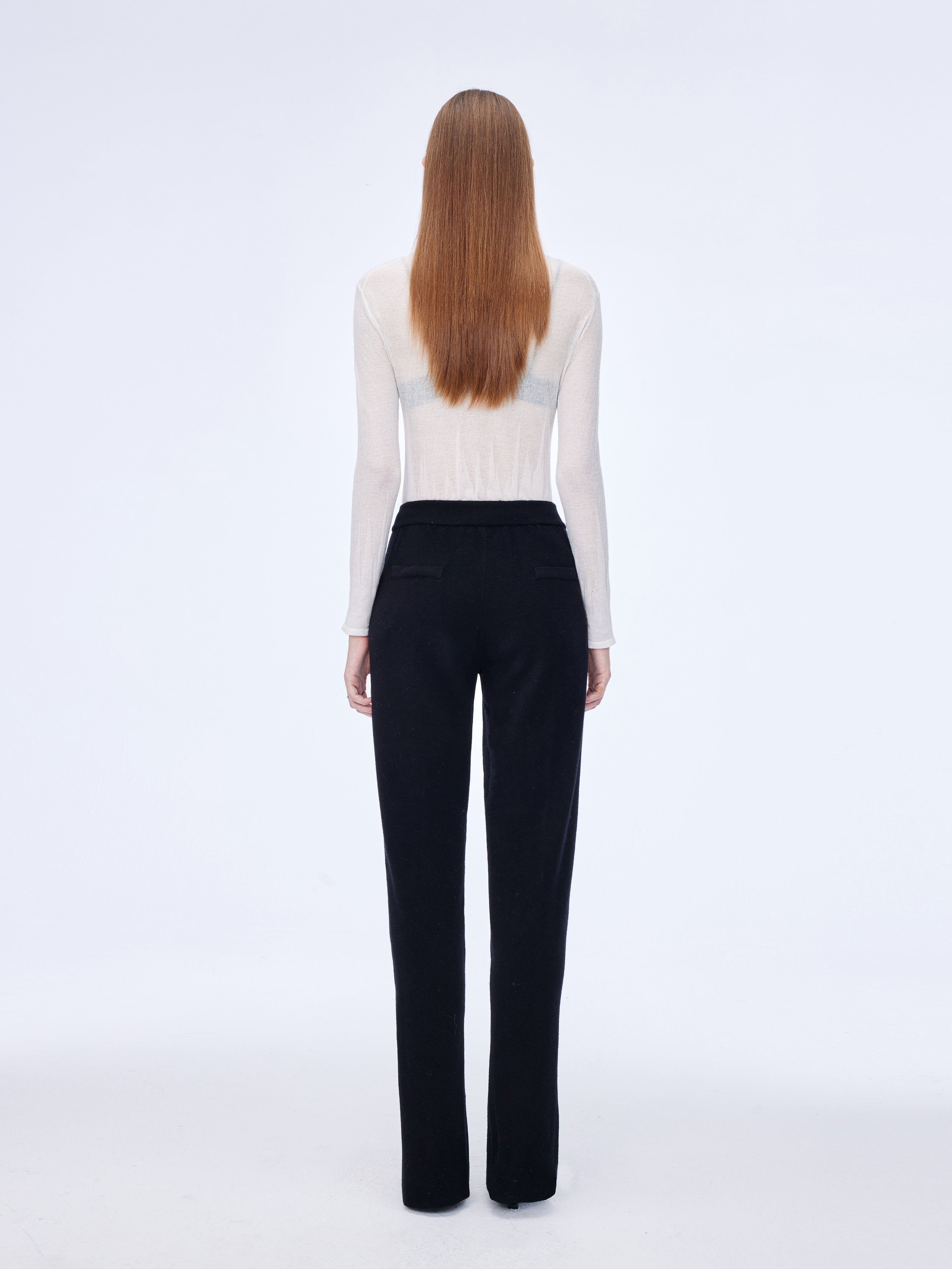 Straight-leg trousers